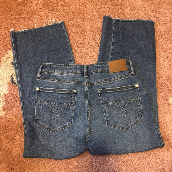 Judy Blue Denim - Judy Blue Jeans Womens Size 11/30 Blue Denim Wide Leg Crop Style JB88612